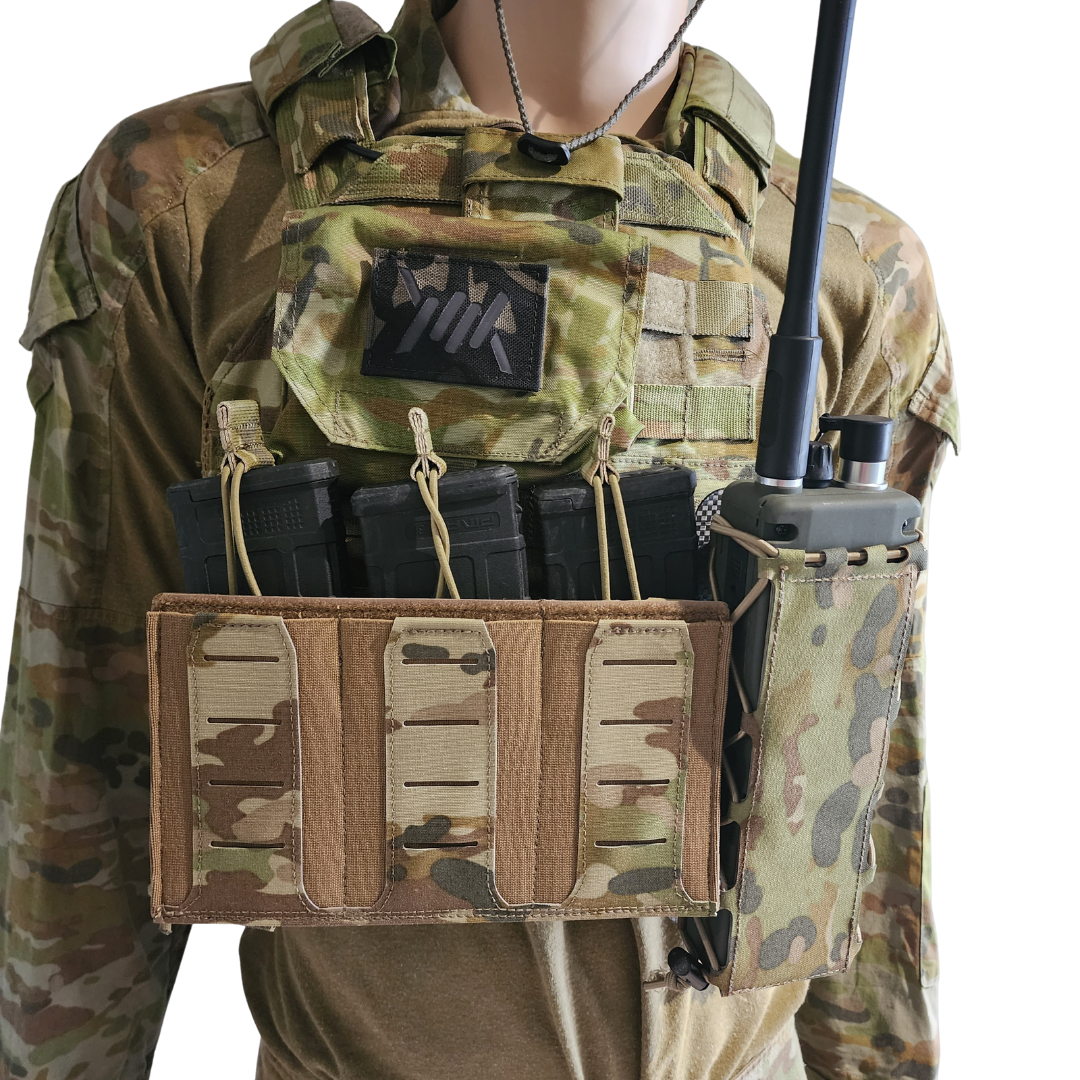 V2 Triple Shingle Elastic Tool Pouch Made to Order