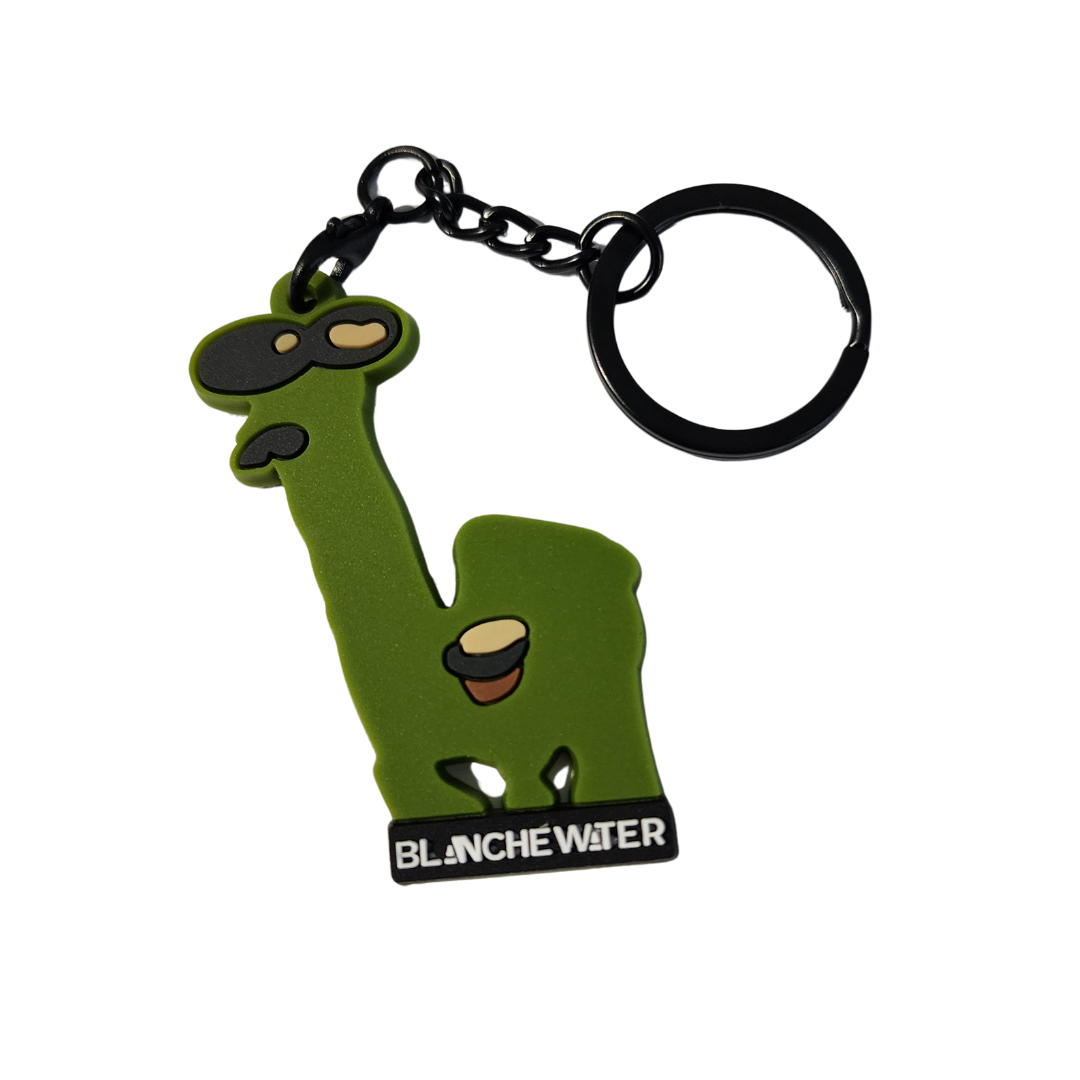 Blanchewater Gear Moustache Camel Key Ring