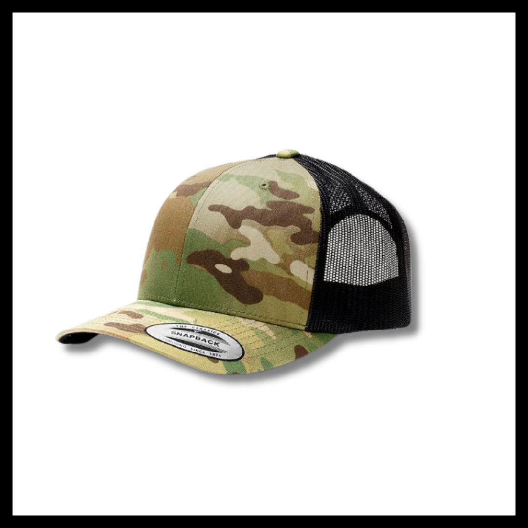 Genuine Yupong Snap Back Trucker Multicam Original