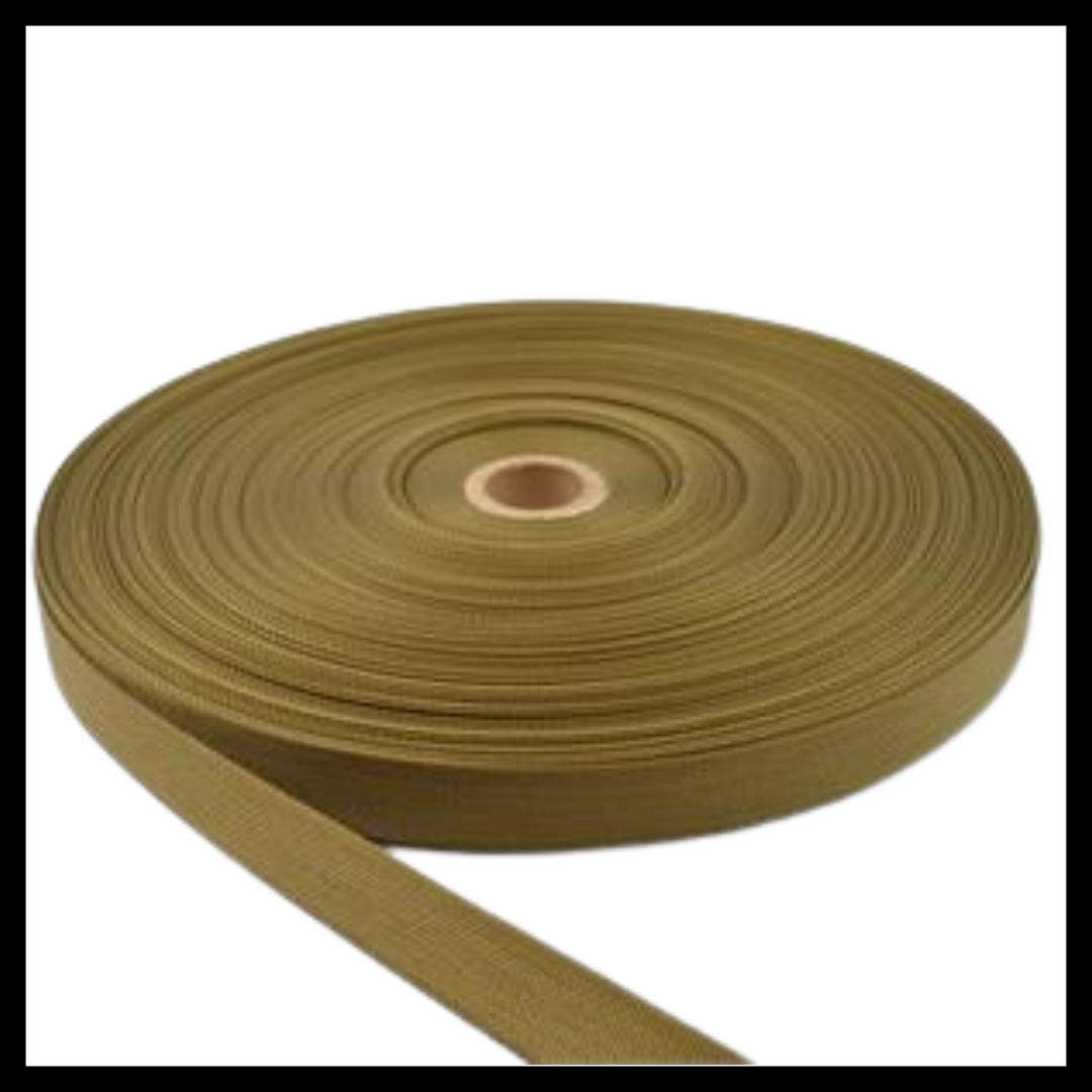 25mm / 1" 17337 Mil-Spec Nylon Webbing Coyote Brown