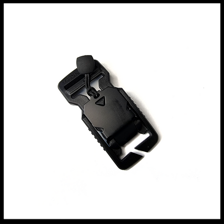 Fidlock V-Buckle 25mm Split Bar Black V-11402