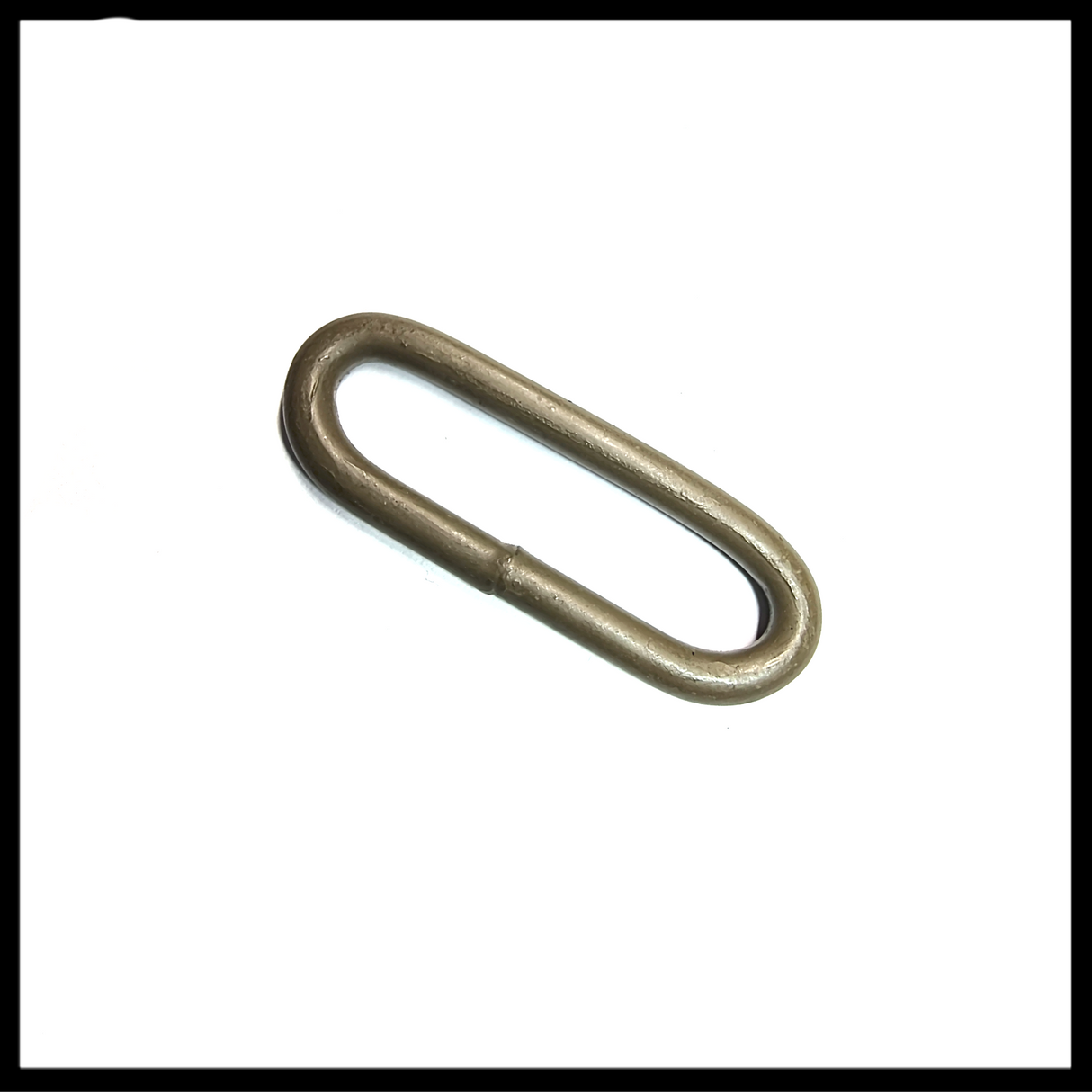 M8Tex Metal 1" Welded Oval Loops Coyote Brown