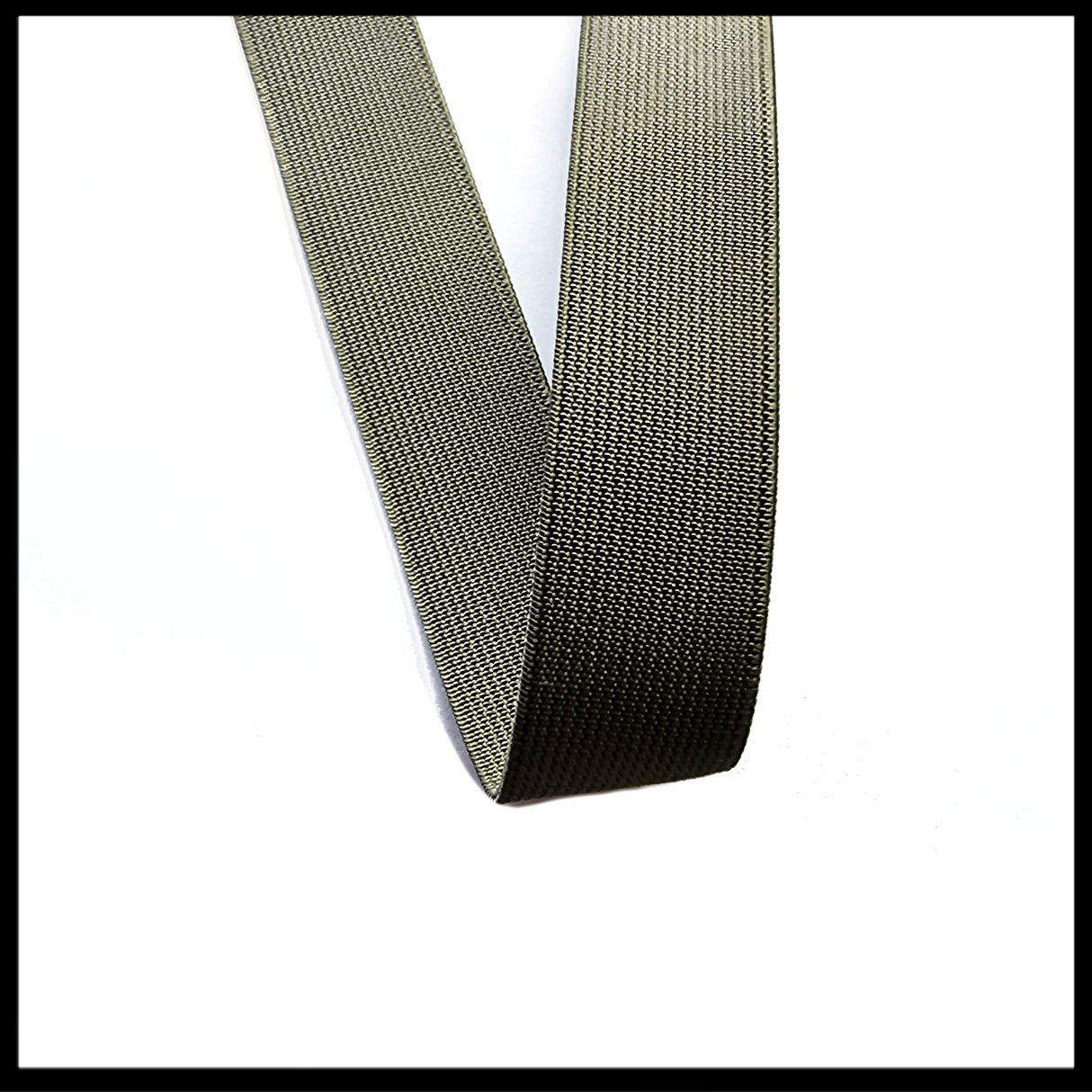 Ranger Green Elastic 25mm per Metre