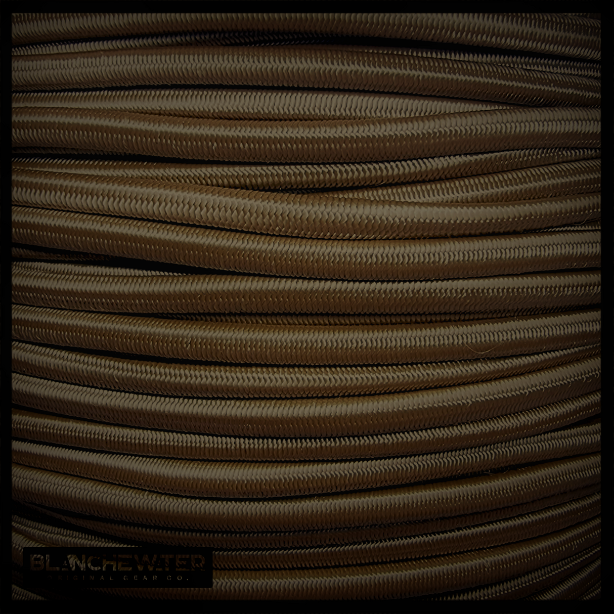 M8Tex 3mm Shock Cord Coyote Brown
