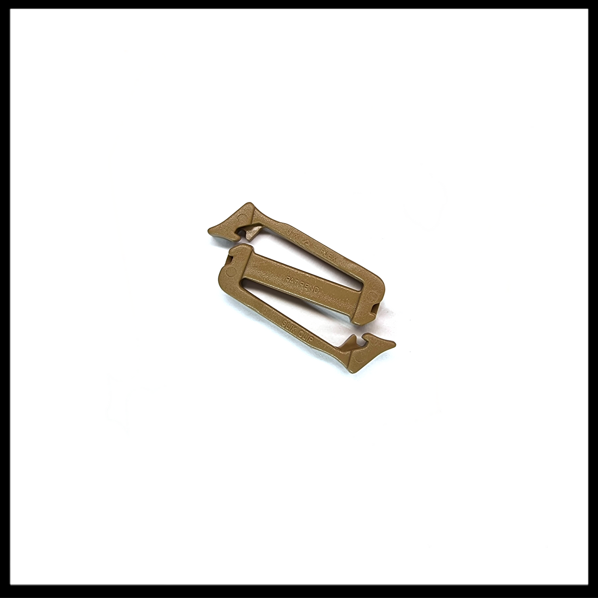 Duraflex 25mm Siamese SLIK CLIP Tan 499 5pcs