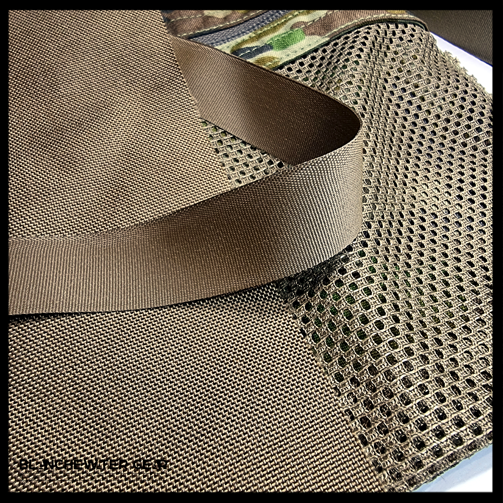 MIL-T-5038 Grosgrain Binding 25mm Coyote Brown