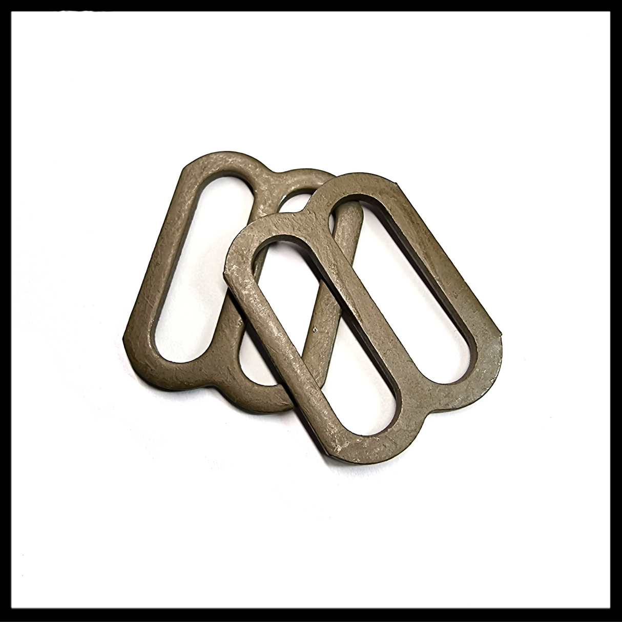 M8Tex Metal 1" Heavy Duty Single Bar Slides Coyote Brown