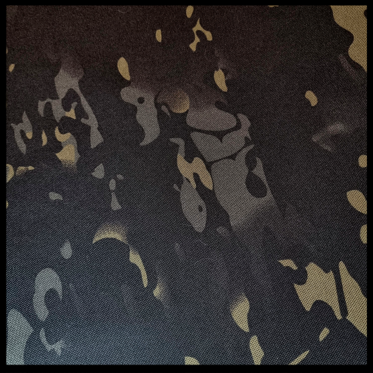 1000D Multicam Black Heavy Duty Nylon by the Metre