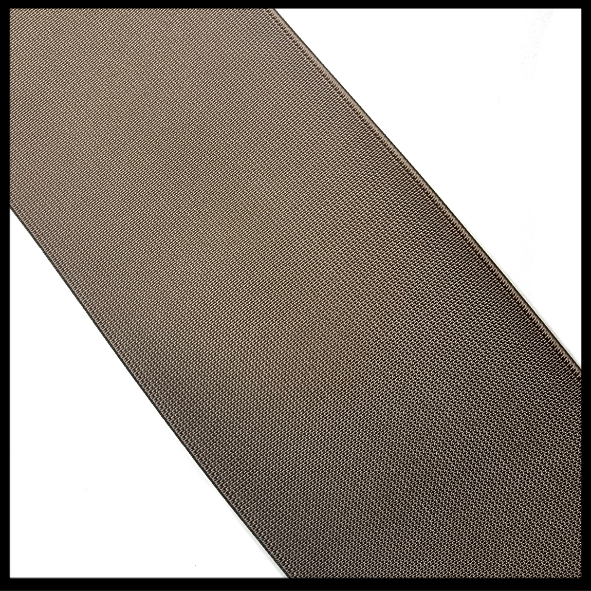 Coyote Brown Elastic 100mm per Metre