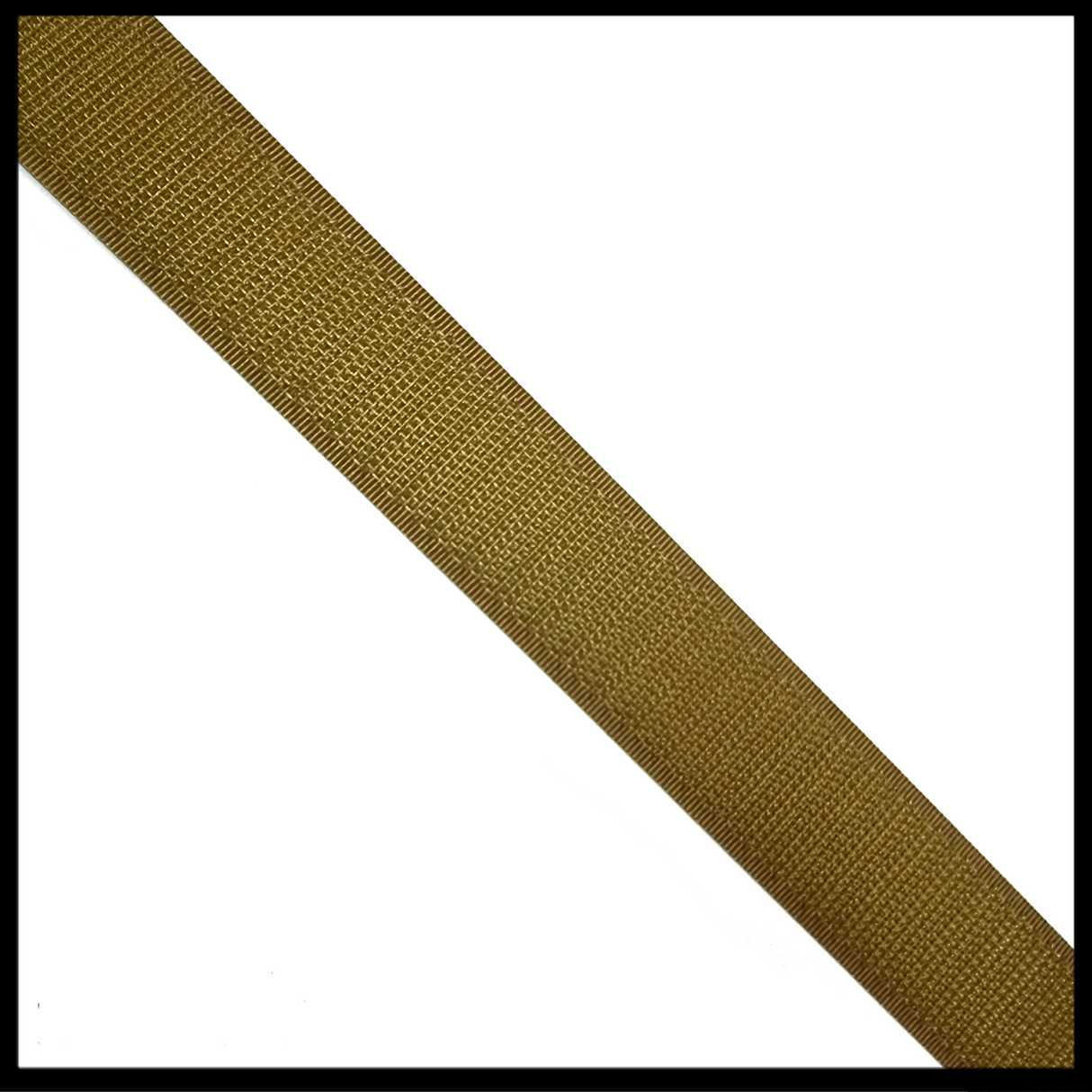 25mm Coyote Tan Hook and Loop 5 Metre Roll