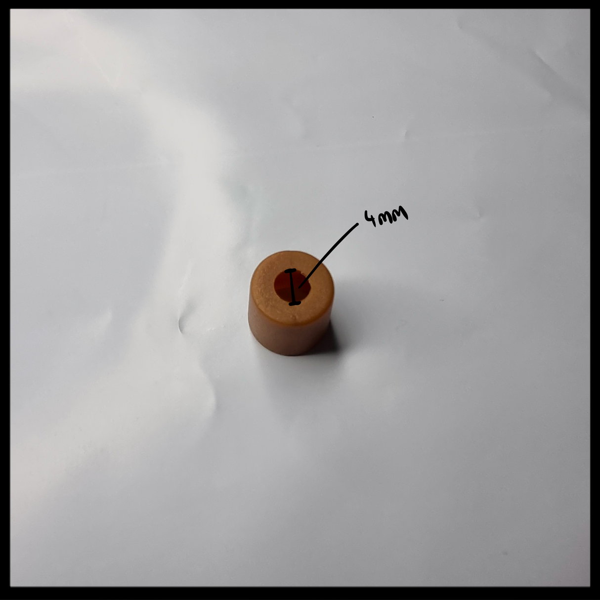 M8Tex Pop Barrel Connector for Lanyard Coyote Brown