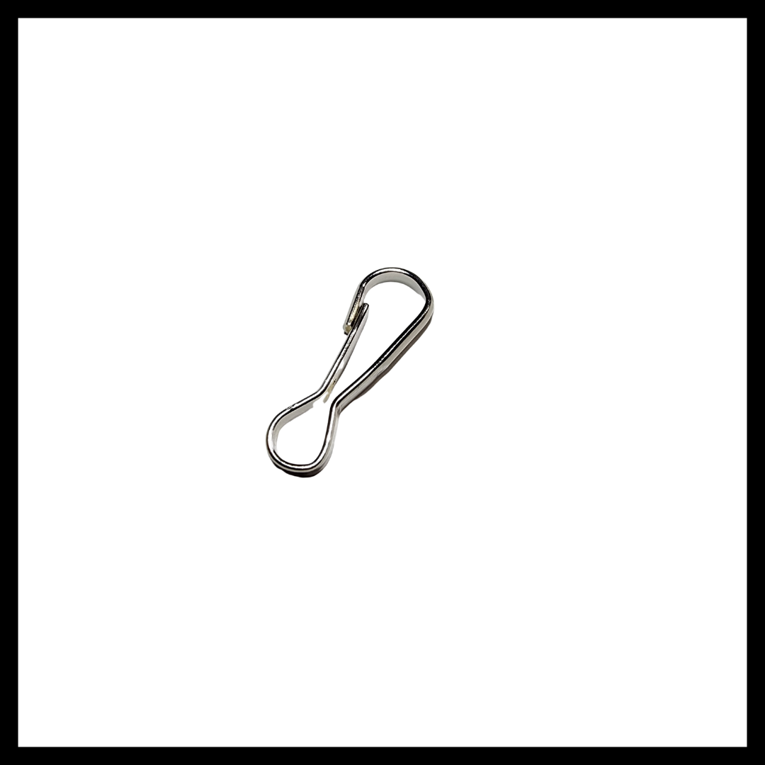 M8Tex Nickel Plated Lanyard Clip Multiple Sizes