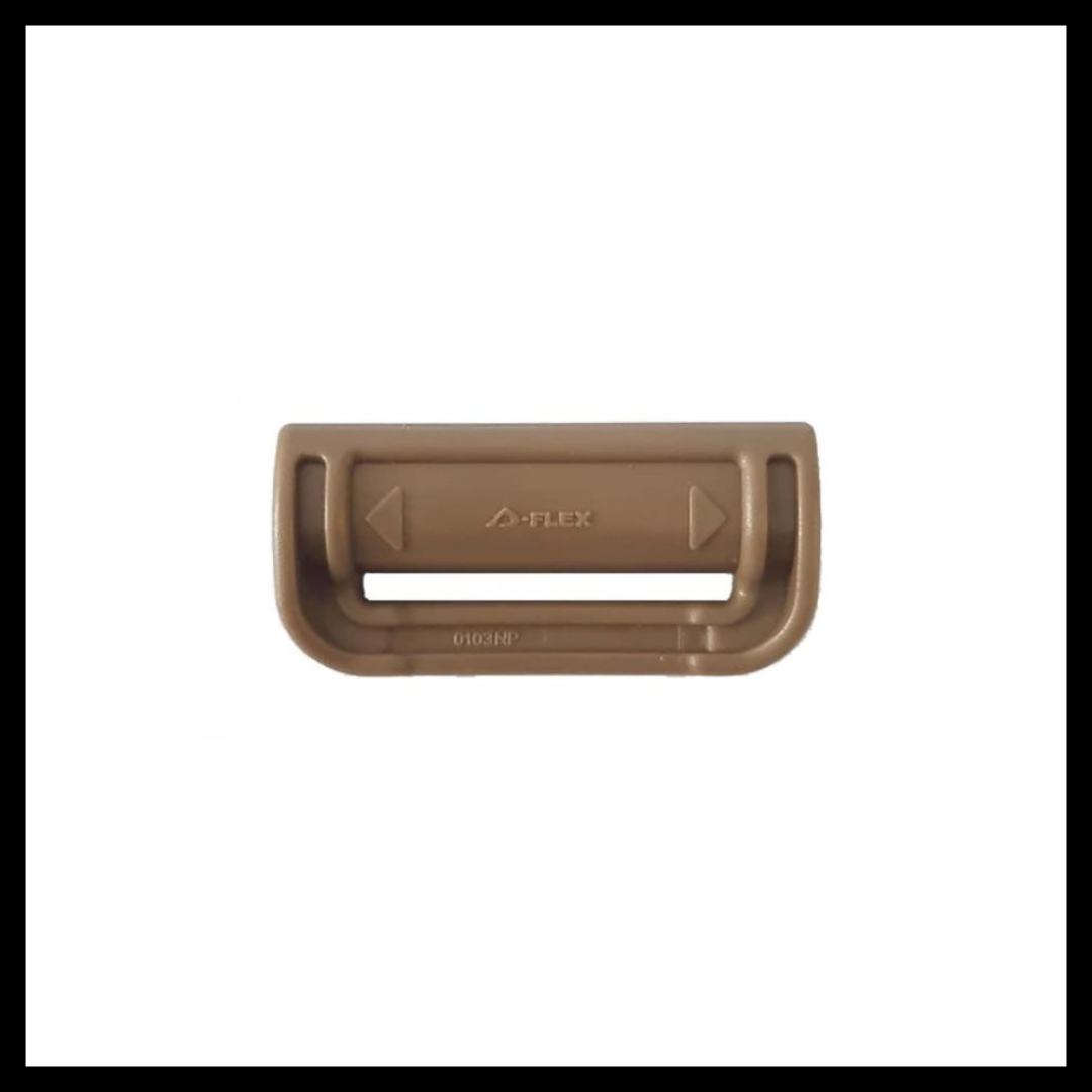 Duraflex Quick Release Buckle / Tubes V2 - Single Slot Female Only (Coyote Brown IR)