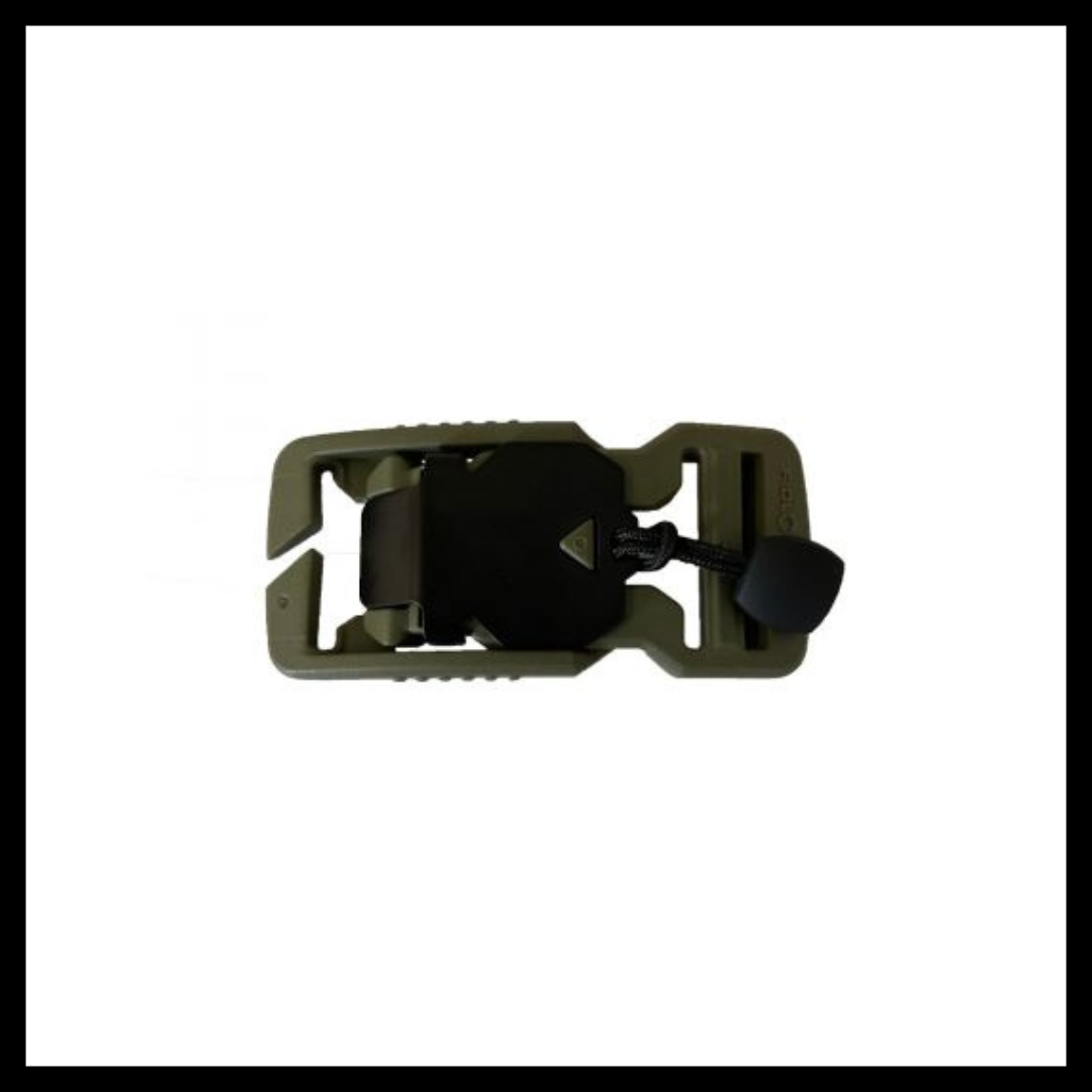 Fidlock V-Buckle 25mm Split Bar Olive / Black