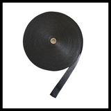 Black Polypropylene Webbing 50m Roll