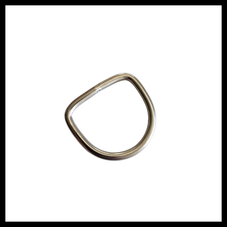 M8tex Stainless Steel 6mm D-Rings