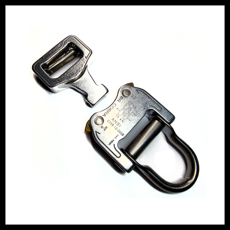 AustriAlpin COBRA 25mm / 1" Cobra Buckle Chrome w/D-Ring