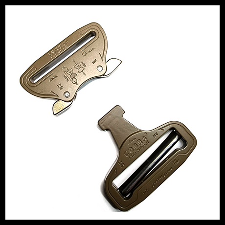 AustriAlpin COBRA 50mm / 2" Cobra Buckle Coyote Brown