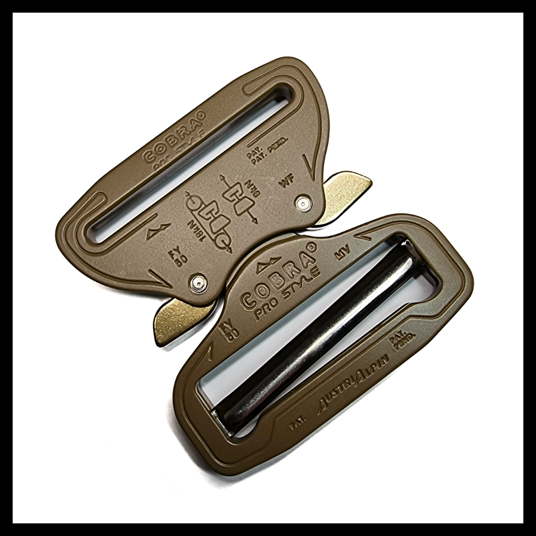 AustriAlpin COBRA 50mm / 2" Cobra Buckle Coyote Brown