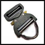 AustriAlpin COBRA 45mm / 1.75" Cobra Buckle Foliage Green w/D-Ring & XL Clips