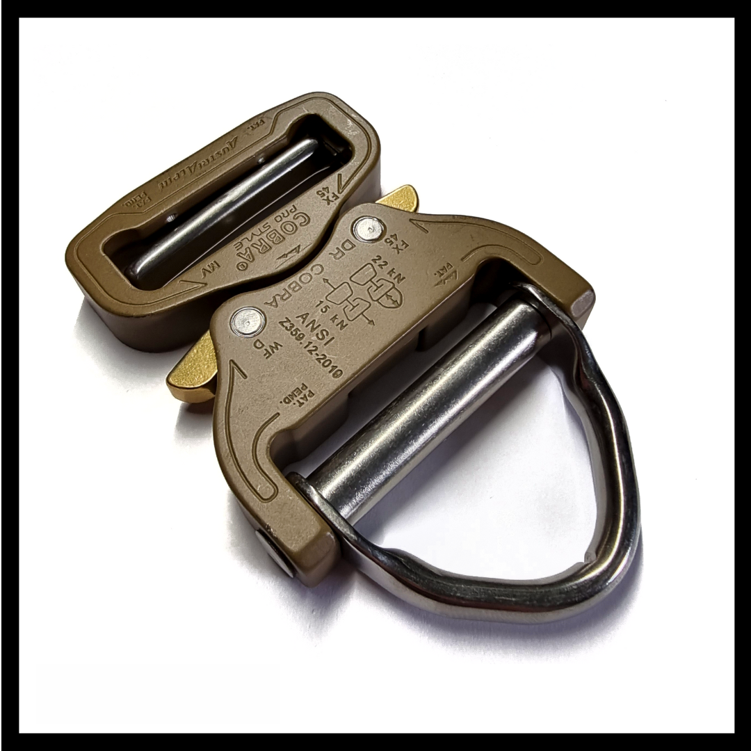  Austrialpin Cobra Buckle 7075 Aluminum Quick Release Dual  Adjustable No-Sew 1 (25mm) : Sports & Outdoors