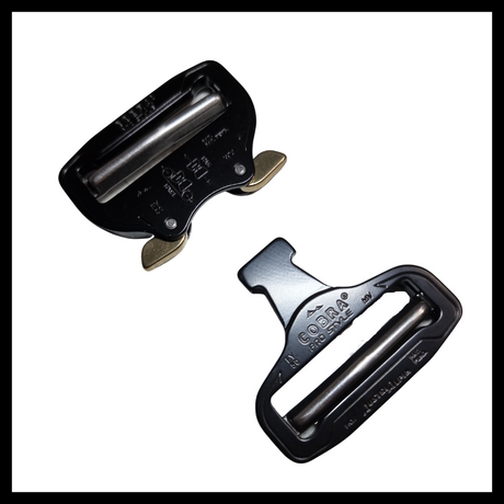 AustriAlpin COBRA 50mm / 2" Cobra Buckle Dual Adjustable Black