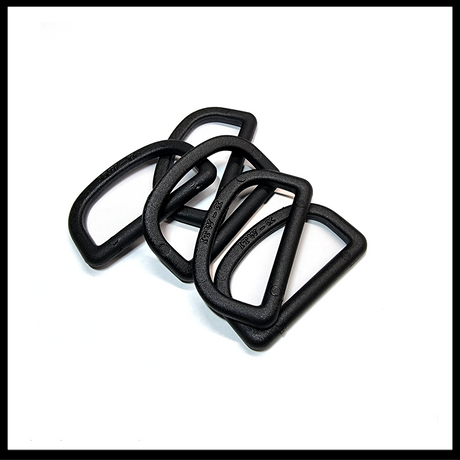 ITW Nexus D-Ring 40mm Black 5pcs