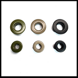 M8Tex 2 Piece Eyelets Tan 499, Olive, Black 6mm and 4mm 20pcs