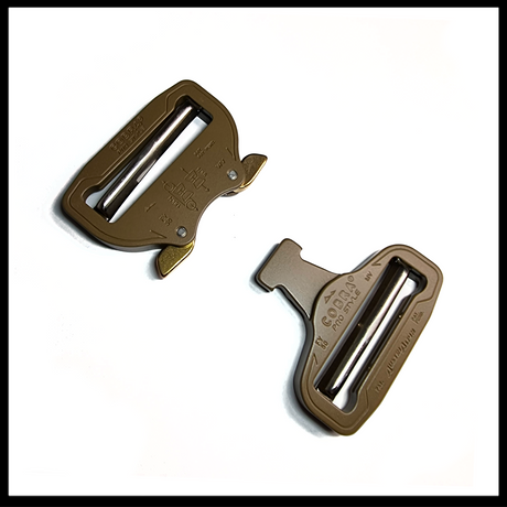 AustriAlpin COBRA 50mm / 2" Cobra Buckle Dual Adjustable Coyote Brown