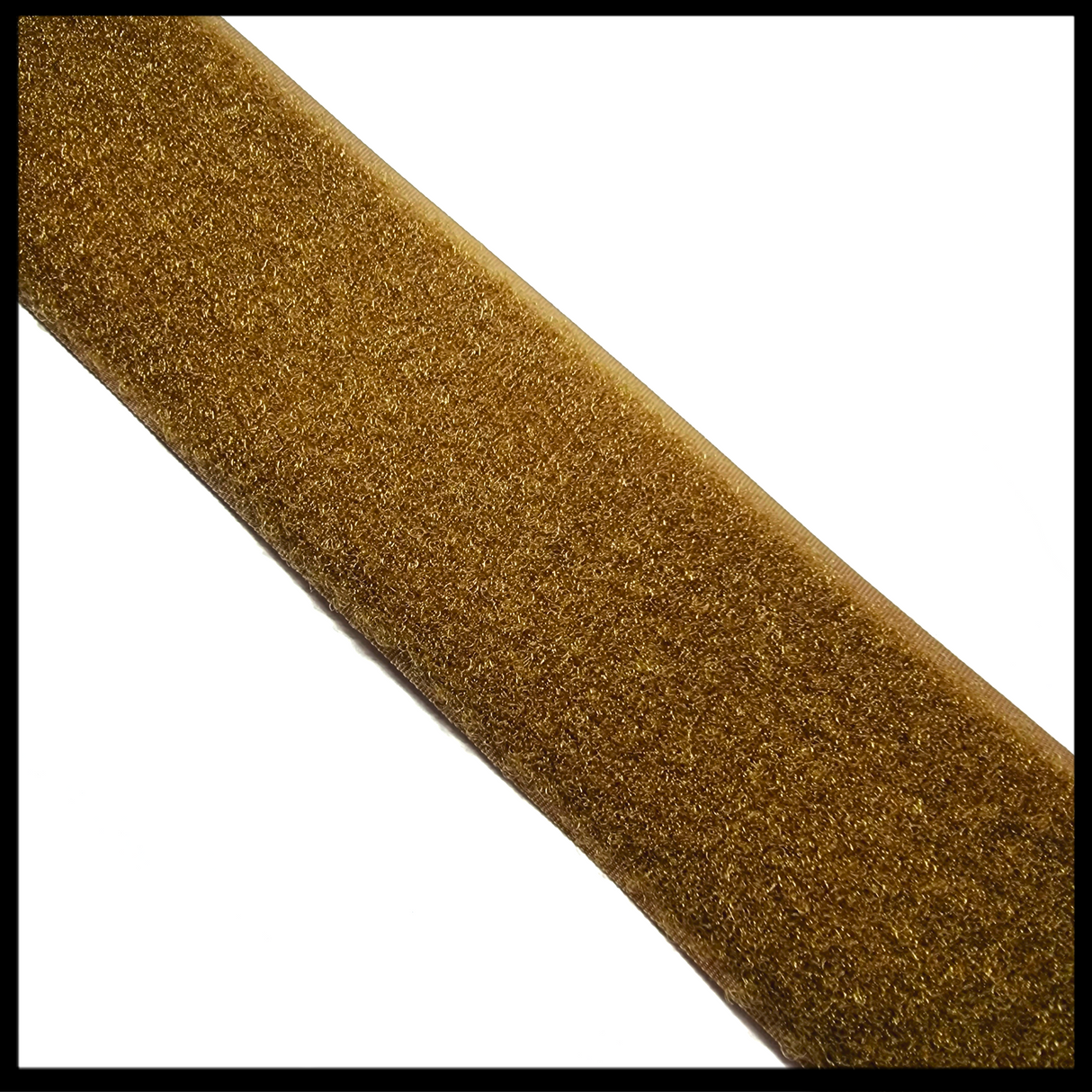 50mm Black Hook and Loop 5 Metre Roll