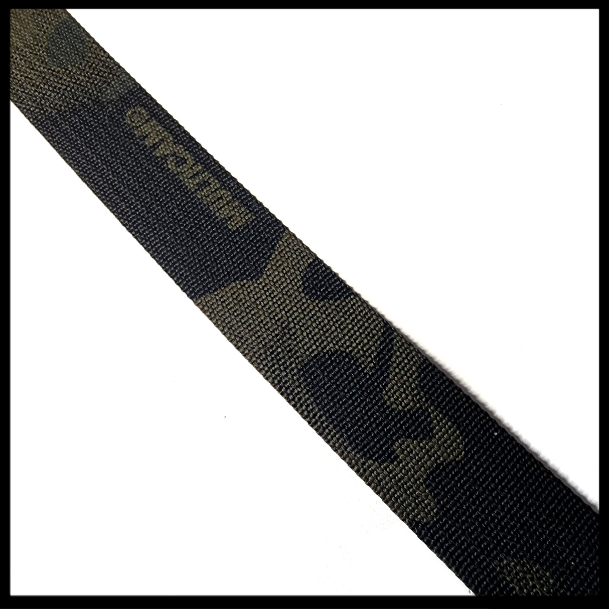 25mm / 1" Double Sided MIL-A-A 55301 Mil-Spec Nylon Webbing Multicam Black With CTEdge™