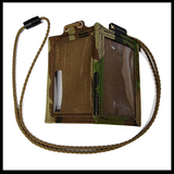 DUAL ID Wallet Multiple Colours Made to Order