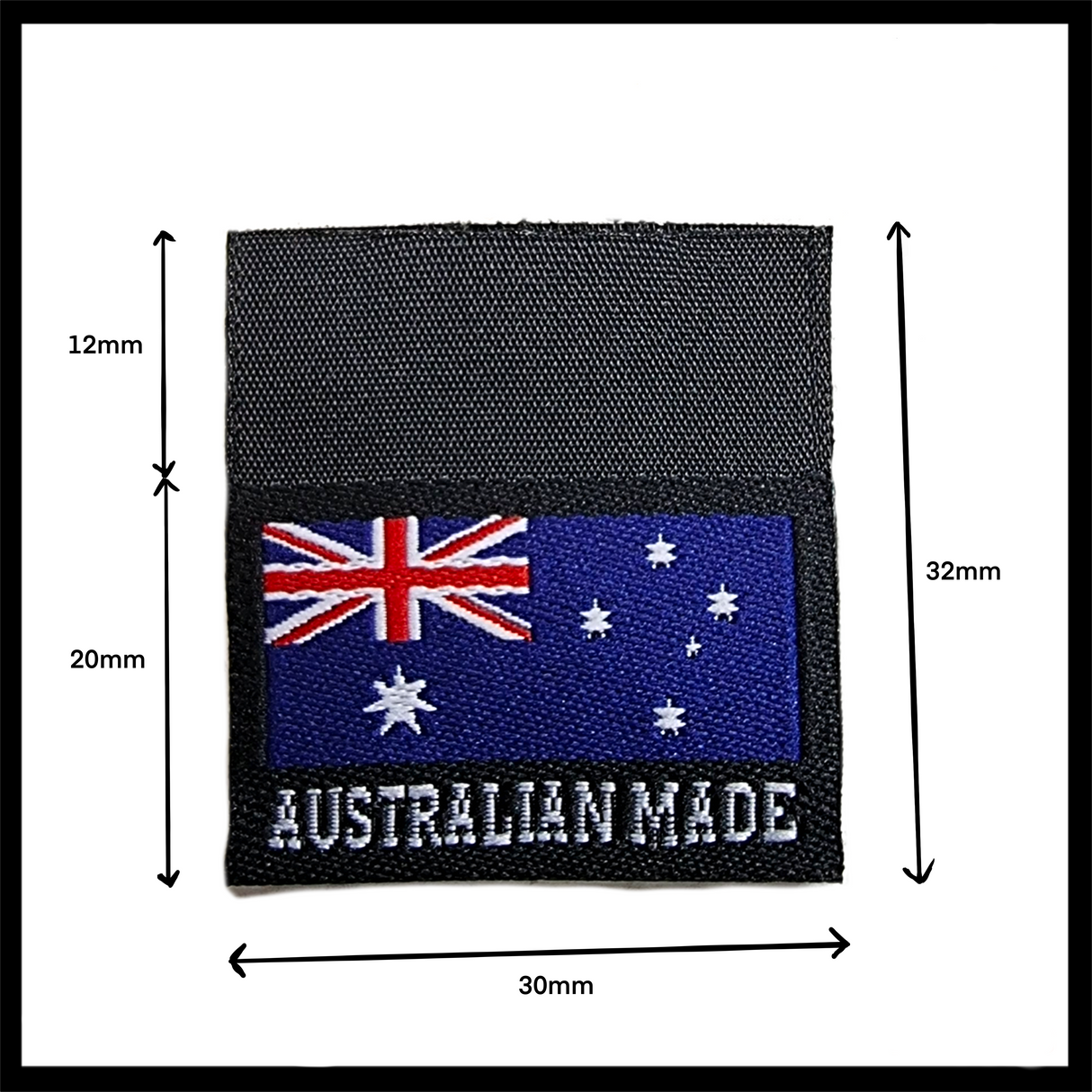 M8Tex "Australian Made" Sew-On Woven Labels