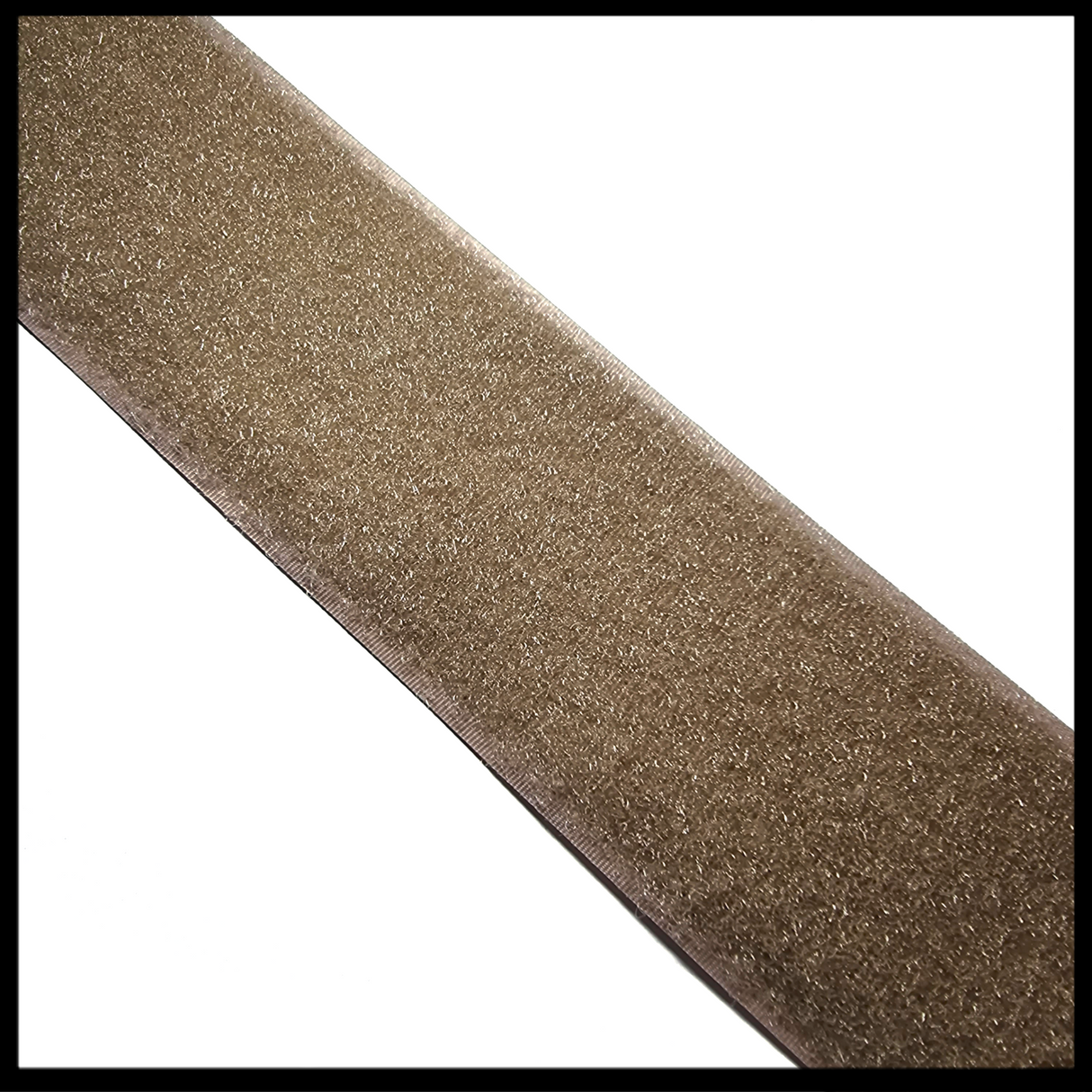 50mm Tan 499 Hook and Loop 5 Metre Roll