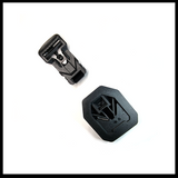 Fidlock V-BUCKLE 25 Sewable Black Flap With Pull Tab FV-11403