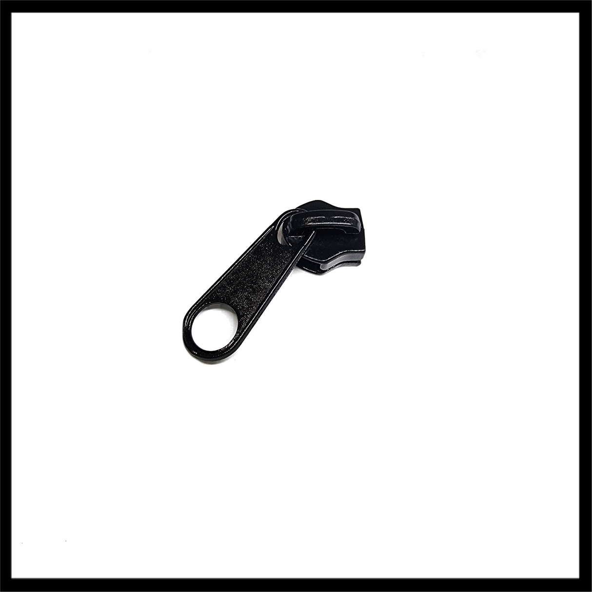 ZIPA #10 Coil Zipper Pulls Black