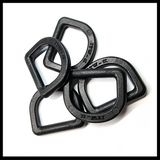 ITW Nexus D-Ring 25mm Black 5pcs