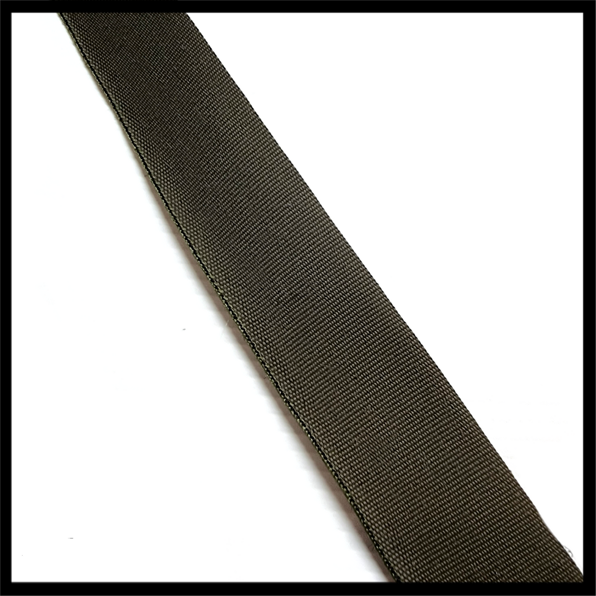 MIL-T-5038 Nylon Grosgrain Binding 25mm Ranger Green