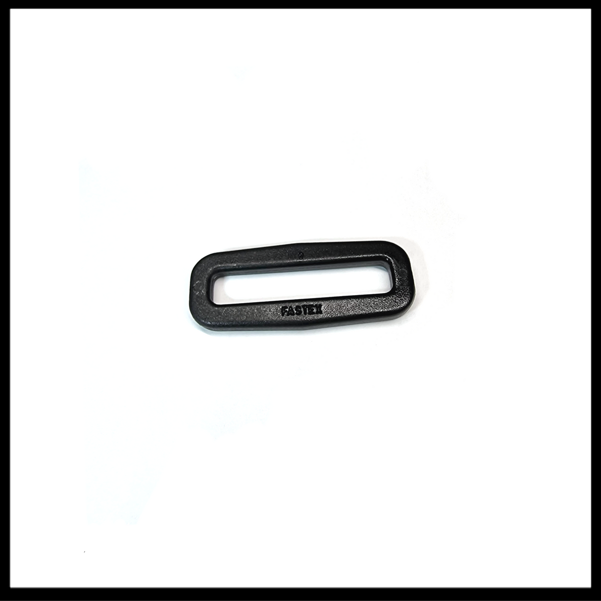ITW Fastex Square Ring 40mm Black 5pcs