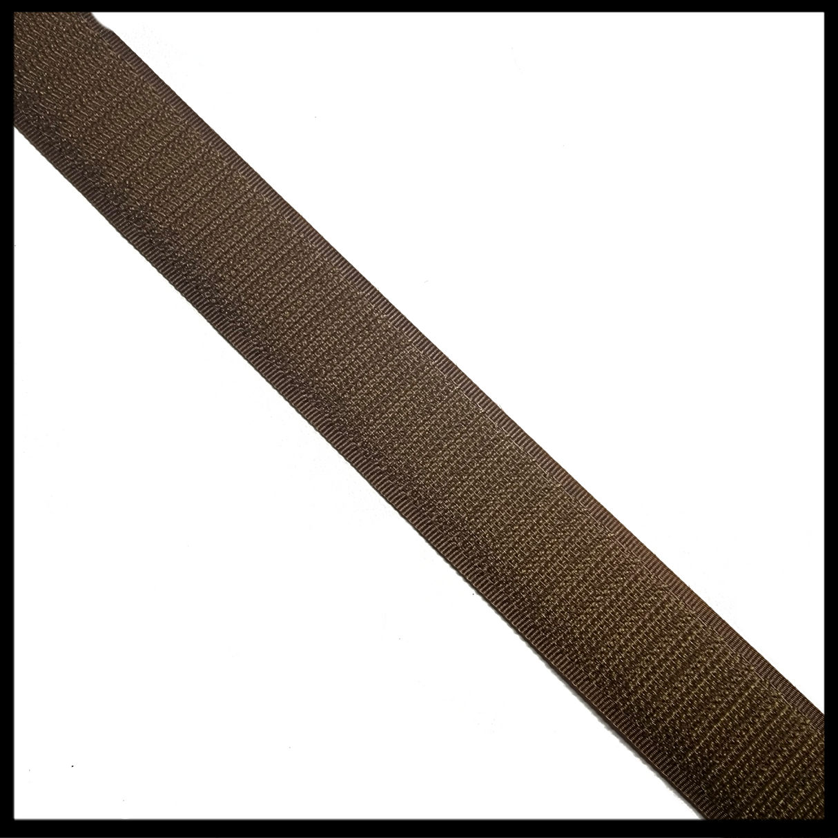 25mm Coyote Brown Hook and Loop 5 Metre Roll