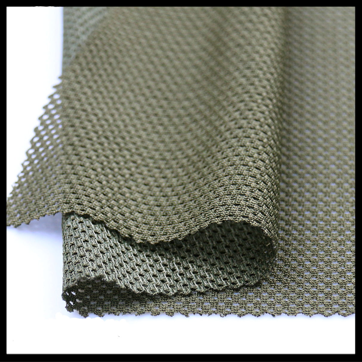 300D Ranger Green Mesh by the metre