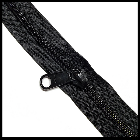 #8 YKK Standard Zipper Pull Black