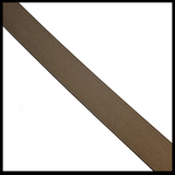 Coyote Brown Elastic 25mm per Metre