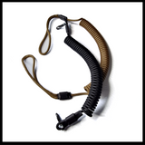 Spiral lanyard Weapon and Gear Retention 2 Colours